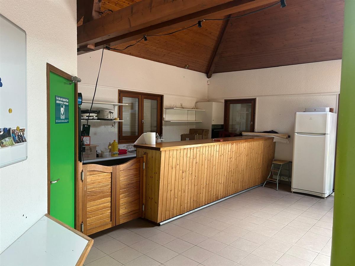 L'intérieur du club-house